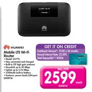 Huawei Mobile LTE Wi-Fi Router E5770
