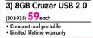 SanDisk 8GB Cruzer USB 2.0