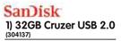 SanDisk 32GB Cruzer USB 2.0