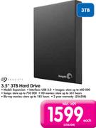 Seagate 3.5" 3TB Hard Drive