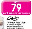 Colibri 10 Pack Face Cloth-Per 10 Pack