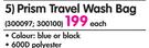 Gino De Vincy Prism Travel Wash Bag-Each