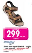 Olympic Mens Trail Sport Sandal-Eagle-Per Pair