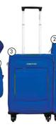 Gino De Vincy Prism 4 Wheel Trolley-50cm Each