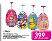 Disney 45cm Onboard Trolley-Each