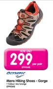Olympic Mens Hiking Shoes-Gorge-Per Pair