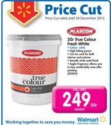Plascon 20Ltr True Colour Fresh White-Each