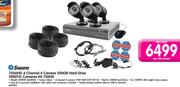 Swann 720AHD 4 Channel 4 Camera 500GB Hard Drive 1000TVL Cameras Kit 720HD SWDVK-4444004