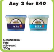 Simonsberg Feta(All Variants)-2x200g