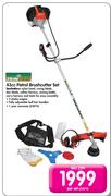 Trimtech 43cc Petrol Brushcutter Set-Per Set