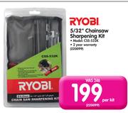 Ryobi 5/32" Chainsaw Sharpening Kit CSS-532K