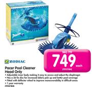 Zodiac Pacer Pool Cleaner Head Only-Each