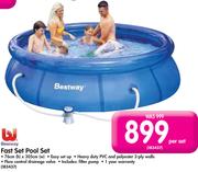 Bestway Fast Set Pool Set-Per Set