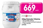 Aqua Cure 25Kg Granular Chlorine-Each