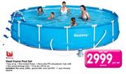 Bestway Steel Frame Pool Set-Per Set