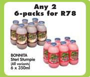 Bonnita Steri Stumpie(All Variants)-2 x 6 x 350ml