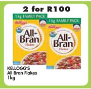 Kellogg's All Bran Flakes-2 x 1Kg