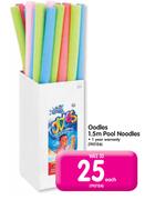 Oodles 1.5m Pool Noodles-Each