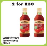 Wellington's Tomato Sauce-2x700ml
