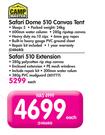 Camp Master Safari Dome 510 Canvas Tent