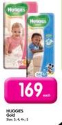 Huggies Gold(Size: 3,4,4+,5)-Each