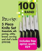 Prestige 5 Piece Knife Set