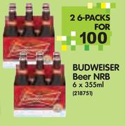 Budweiser Beer NRB-6 x 355ml-2's