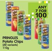 Pringles Potato Chips(All Variants)-7x110g