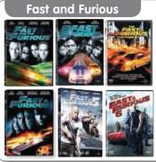 Titles 5 DVD's Fast And Furious-Each