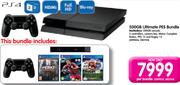 PS4 500GB Ultimate PES Bundle-Per Bundle