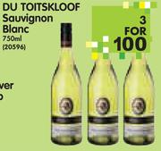 DU Toitskloof Sauvignon Blanc-3x750ml