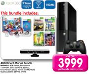 Xbox 360 4GB Kinect Marvel Bundle-Per Bundle