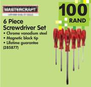 6 Piece Screwdriver Set
