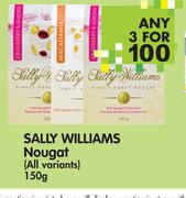 Sally Williams Nougat(All Variants)-3x150g
