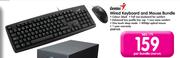 Genius Wired Keyboard And Mouse Bundle-Per Bundle