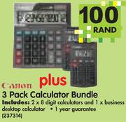 Canon 3 Pack Calculator Bundle