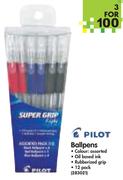 Pilot Ballpens-3nos