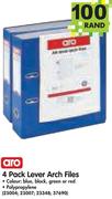 Aro 4 Pack Lever Arch Files