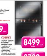 Defy 710mm Gemini Gourmet Double Oven DBO437