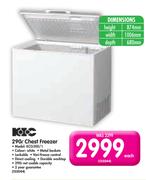 KIC 290Ltr Chest Freezer KCG300/1