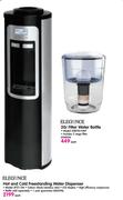Elegance Hot and Cold Freestanding Water Dispenser BYZ1106 + Elegance 20Ltr Filter Water Bottle