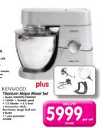 Kenwood Titanium Major Mixer Set-Per Set KMM020/KMM060-Per Set