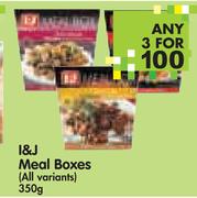 I&J Meal Boxes(All Variants)-3x350g