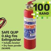 Safe Quip 0.6kg Fire Extinuisher