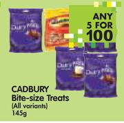 Cadbury Bite-Size Treats(All Variants)-5x145g