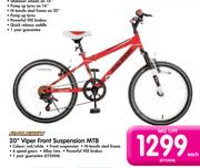 Raleigh 20" Viper Front Suspension MTB