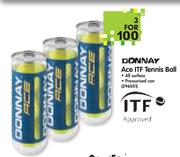 Donnay Ace ITF Tennis Ball-3's 