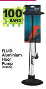 Fluid Aluminium Floor Pump