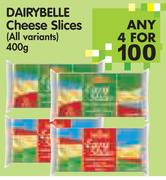 Dairybelle Cheese Slices (All Variants)-4 x 400g