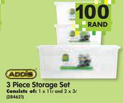 Addis 3-Piece Storage Set
